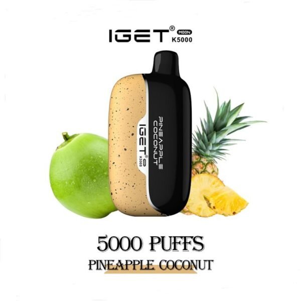 IGET MOON K5000 PINEAPPLE COCONUT(3PCS)