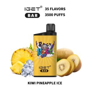 IGET BAR 3500PUFFS KIWI PINEAPPLE ICE