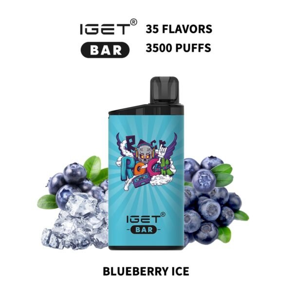 IGET BAR 3500PUFFS BLUEBERRY ICE