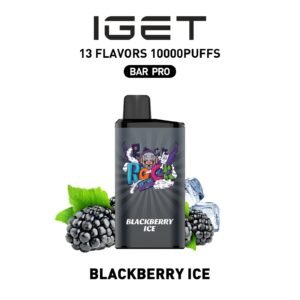 IGET BAR PRO 10000PUFFS BLACKBERRY ICE (3PCS)