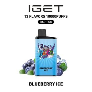 IGET BAR PRO 10000PUFFS BLUEBERRY ICE (3PCS)